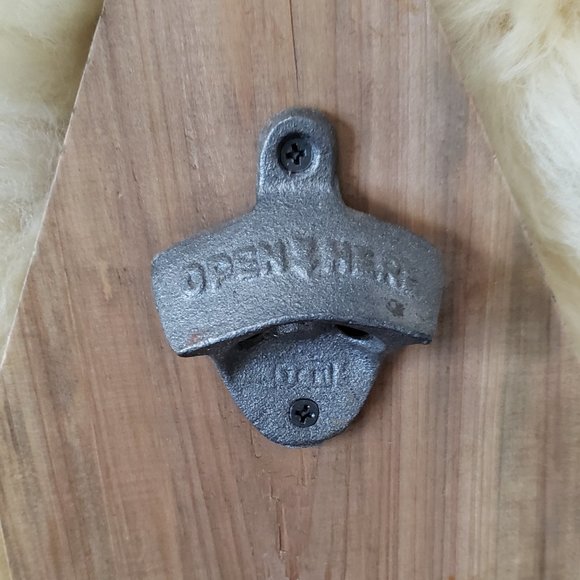 Cute Wooden Bottle Opener Tabletop Stand - Picture 4 of 8